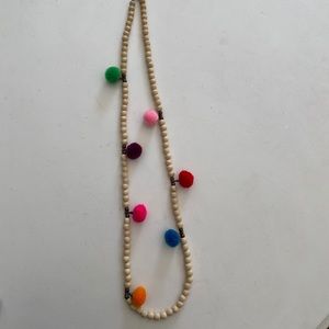 Pom Pom Necklace